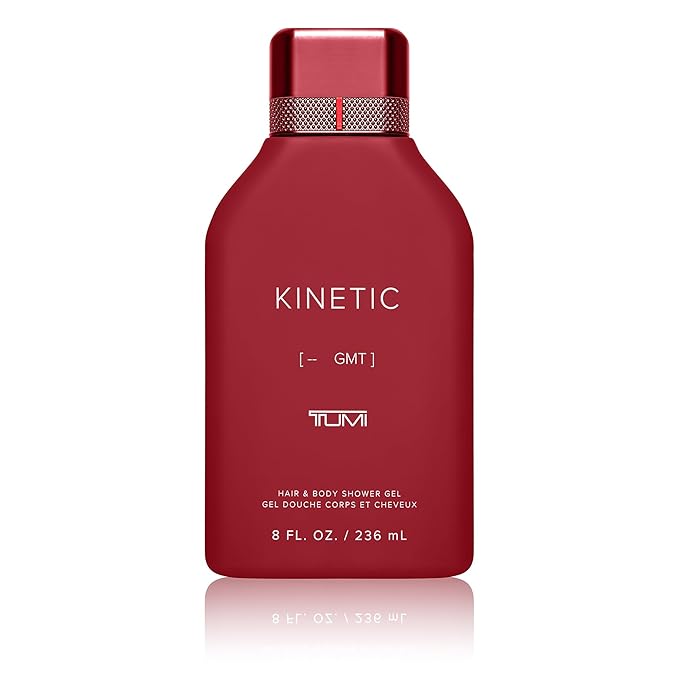 TUMI Kinetic [-:- GMT] 8 fl oz/ 236 mL Hair &amp Body Shower Gel