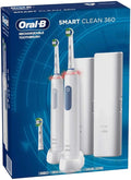 Oral-B Smart Clean 360 Rechargeable Electric Toothbrush 2-pack