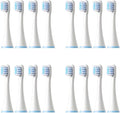 Replacement Toothbrush Heads Compatible for SOOCAS C1/MITU MES801/KAISHU/DR.BEI A7 Kids Electric Toothbrush Children Soft Nozzle(16PCS)