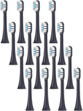 4/8/12/16PCSCompatible for XIAOMI MIJIA T302 Replacement Toothbrush Heads Sonic Brush(T302 Purple-16pcs)
