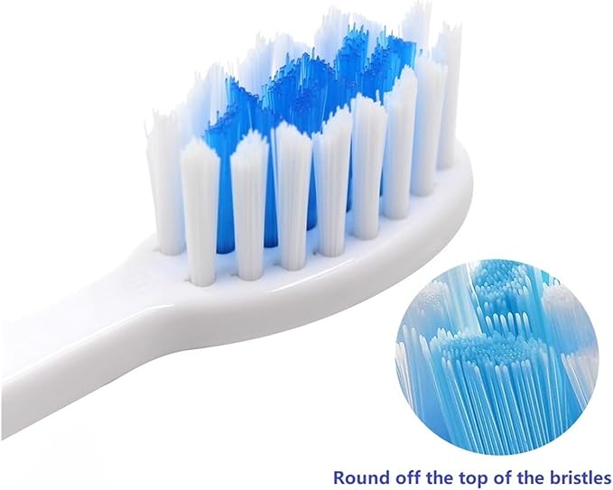 8Pcs Brush Heads Replacement Fit SG Series SG-906 915 612 623 628 677 C5 C6 C8 C9 EK for Daily Use(4 Pcs White)