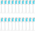 20Pcs Electric Toothbrush Head Compatible for T300 T500 T700 Replacement Universal Suitable(5pcs White)