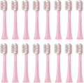 Compatible for Replacement Toothbrush Heads for Sarmocare S100 S200 S600 S700 S800 S900 S710 S820 S910 Electric for Hyundai X100(16pcs Pink)
