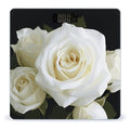 White Rose Bathroom ScaleHighly Accurate Digital Weighing Machine for People Bright LED Display Weight Scale for The Aldult Home Use