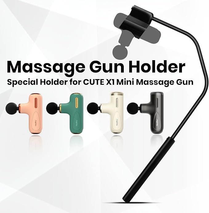 Super Mini Massage Gun Holder for Back Compatible with Most Super Mini Massage Guns for Hard to Reach Areas (Works with C1 Mini &amp C1 Max)