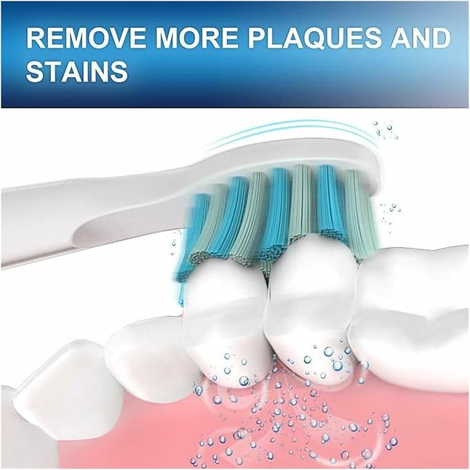 8/12pcs Toothbrush Replacement HeadsCompatible for FW-507 FW-508 FW-917 Head(FW-01-2)