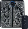 EMS Foot Massager Mat with Remote Control USB Rechargeable 8 Massage Modes 19 Intensity Levels Muscle Stimulator