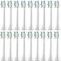 Compatible for 4pcs Replacement Brush Head Compatible with PH Sonic Care Diamondclean Electric Toothbrush(Yellow)