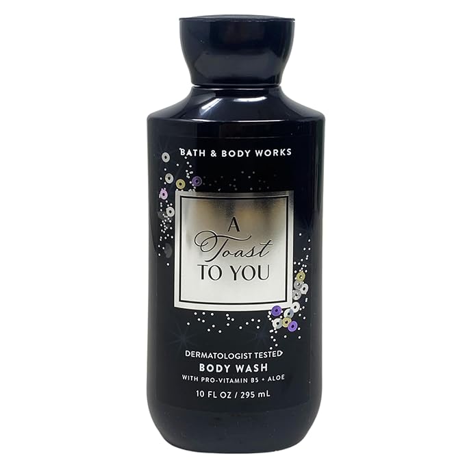 Bath &amp Body Works A Toast To You - Fragrance Mist and Body Wash - with a Creamy Rose Bar Soap