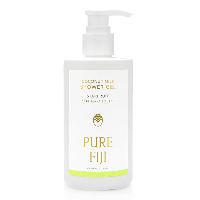 PURE FIJI Coconut Milk Shower Gel Starfruit (9.47 Fl. Oz /280ml)