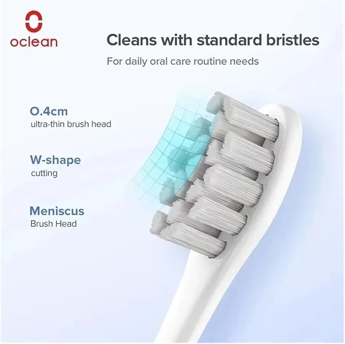 Replacement Brush HeadsCompatible for X/X PRO/ Z1/ F1/ One/Air 2 Sonic Electric Toothbrush Head(PW09 2PCS)