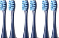 6 Pcs Replacement Brush Heads for X PRO Elite/X /F1/Z1/One/ Air2 Toothbrush Nozzles(6 pcs Blue)