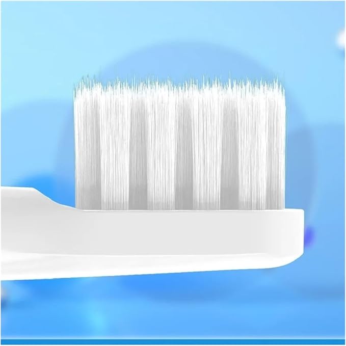 8 Pcs Replacement Brush Heads for T100 Sonic Electric Toothbrush Head Soft Bristle Nozzles Vacuum Packing