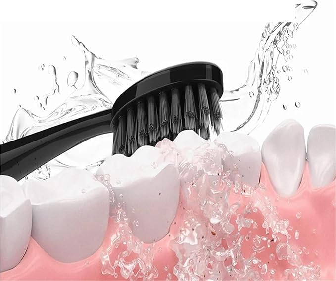 Compatible for Burst Seago 10PCS Whiting Bamboo Charcoal Replacement Toothbrush Heads - Fits S9 Adult Toothbrushes(20pcs)