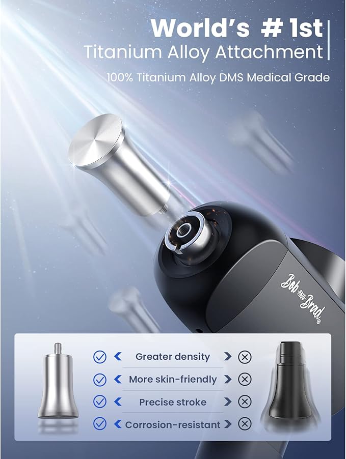 BOB AND BRAD X6 Pro Massage Gun and A7 Pro Massage Gun with Heat and Cold Therapy