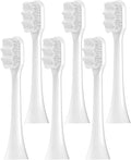 6 Pcs Ultra Soft Replacement Brush Heads Compatible for PhilipsElectric Toothbrush 4100/6100/1100/2100/5300/5100/7500