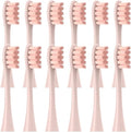 12PCS Replacement Brush HeadsCompatibility for Oclean X/X PRO/ Z1/ F1/ One/Air 2 /SE Sonic Electric Toothbrush(12pcs Pink)