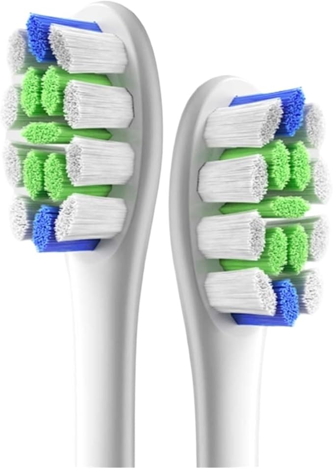 6 Pcs Replacement Brush HeadsCompatible for OcleanFlow/X PRO Elite/X /F1/Z1/One/ Air2 Sonic Electric Toothbrush