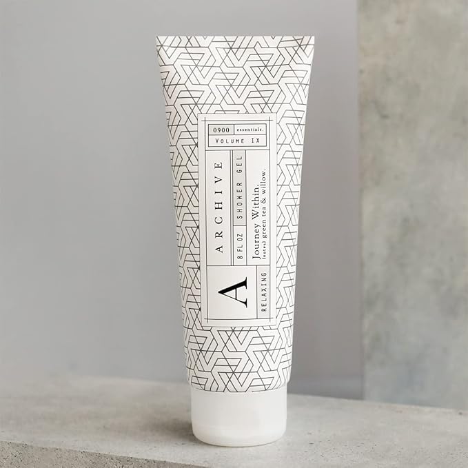 Archive Journey Within Shower Gel Natural Moisturizing Body Wash for Men &amp Women Lightly Scented 8 Fl oz
