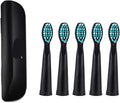 Toothbrush Heads Bristle Replacement Brush Suitable for S Accessories(1 Box 5 Black)