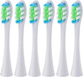 6Pcs Suitable Compatible For OCLEAN/OKLIN X Electric Toothbrush Head One/SE/XPRO/Z1/AIR Universal Replacement Head Adult 2258 Soft Hair(WT GN BU 6Pcs)