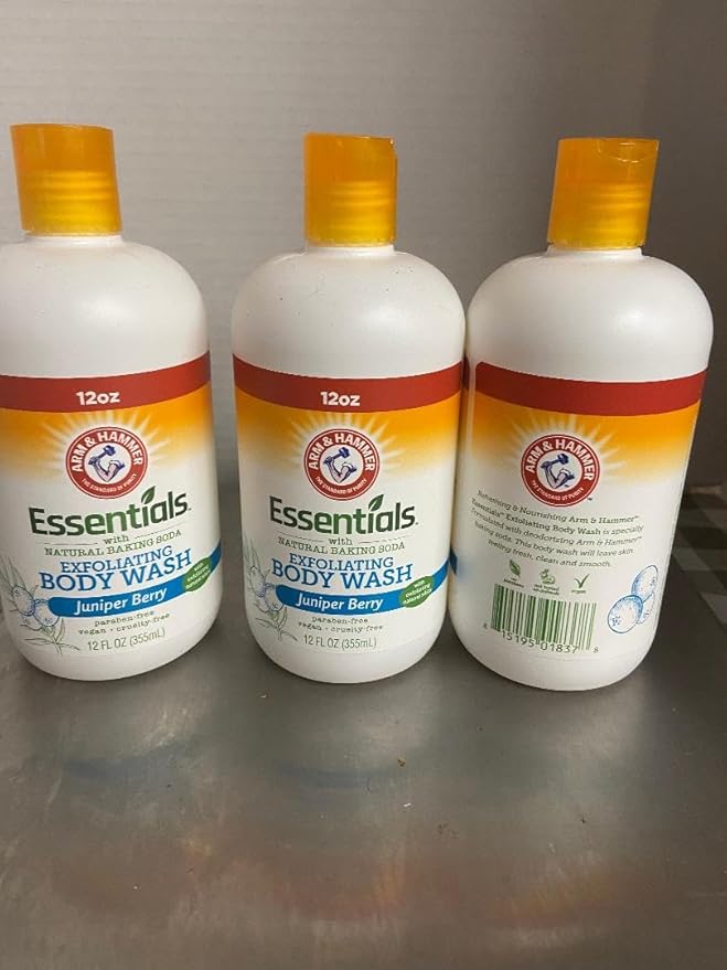Arm &amp Hammer Essentials Body Wash Juniper Berry (3 EA 12 Oz)