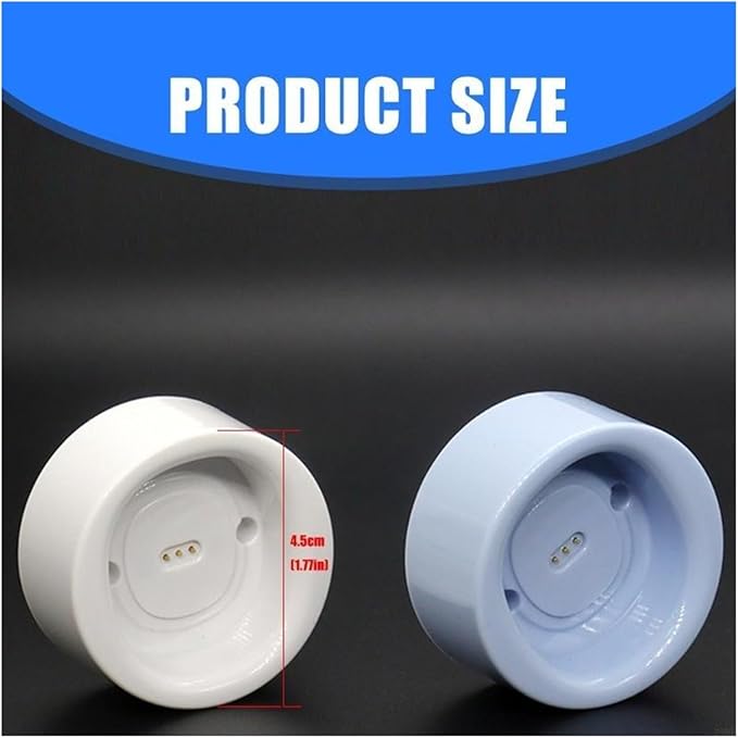 3Pin Chargers Adapters Chargers Electric Toothbrush Chargers StationCompatible for Laifen 24BB(Blue)