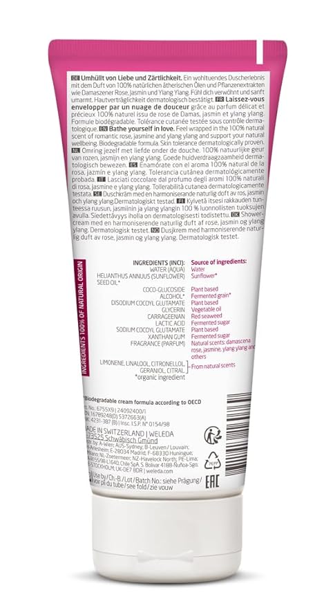 WELEDA Aroma Love - Gel de Ducha Cremoso 200 ml