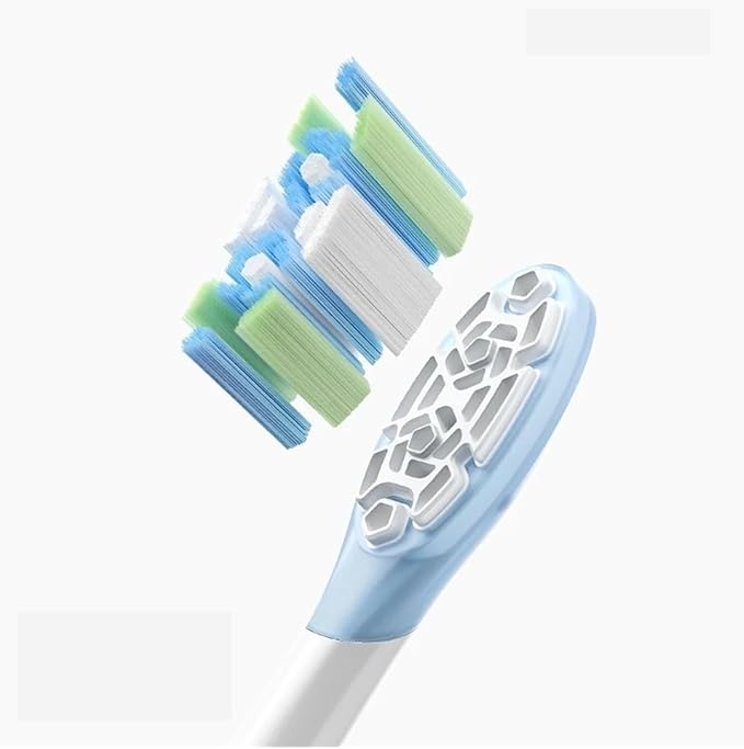 Compatible for Electric Toothbrush Brush Head 3PCS Heads Sonic Vibration Accessories Set(Caring Version)