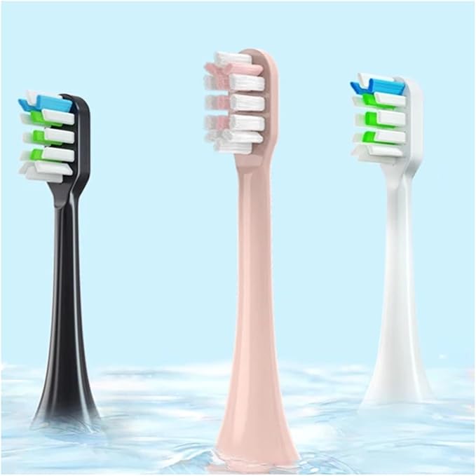 14 PCSCompatible for X3S Replacement Toothbrush Heads X3U/X3Pro/D2/ D3S/D5 Electric Tooth Brush Soft Bristle Nozzles(14 Purple)