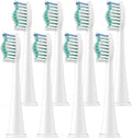 Compatible for 8/12/16PCS Replacement Toothbrush Brush Heads(8pcs White)