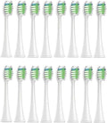 Replacement Brush Heads Compatible for Toothbrush Head HX3 HX6 HX9 Series HX3210 3211 6150 6500 6510 6530 9342 6730(16pcs P1)
