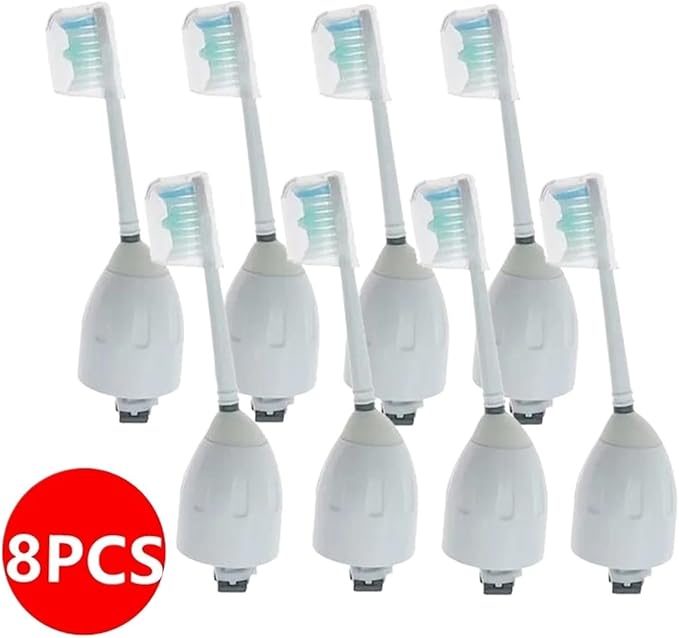 Compatible for Philips Sonicare 8PCS Replacement Brush Heads - E-Series Essence Elite Advance HX9500 HX5910 HX5300 HX9800