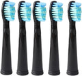 10pcs Replacement Brush Head Compatible for Toothbrush SG-507B 908 909 917 610 659 719 910 Replaceable Nozzles(Black)
