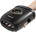 FIT KING Cordless Hand Massager with Compression &amp Heating Fingers Wrap Massage for Arthritis Pain and Carpal Tunnel Large Space for Both Men and Women (Black)