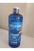 FARMASi Naturelle Sea Therapy Shower Gel 360 ml / 12.17 fl.oz – Refreshing Body Wash with Marine Extracts for Daily Use – Moisturizing Cleanser for All Skin Types – Ocean Fresh Scent