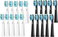 Replacement Toothbrush Heads Compatible for FW-507/508/551/515/917/959/2011FW-D1/D3/D7/D8 Electric(White 3pcs)