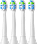 Replacement Toothbrush HeadsCompatible for Phips Electric Brush Head 4100 6500 6100 7500 5300(4pcs Blue-White)