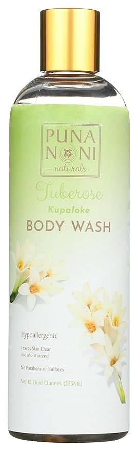 Puna Noni Tuberose Body Wash 12 Fz