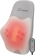 Snailax Shiatsu Back Massager with Heat 4D Kneading Neck Massager Back Neck Shoulder Massager for Pain Relief Deep Tissue 3 Speed/3 Modes Portable for Home Office Car Use