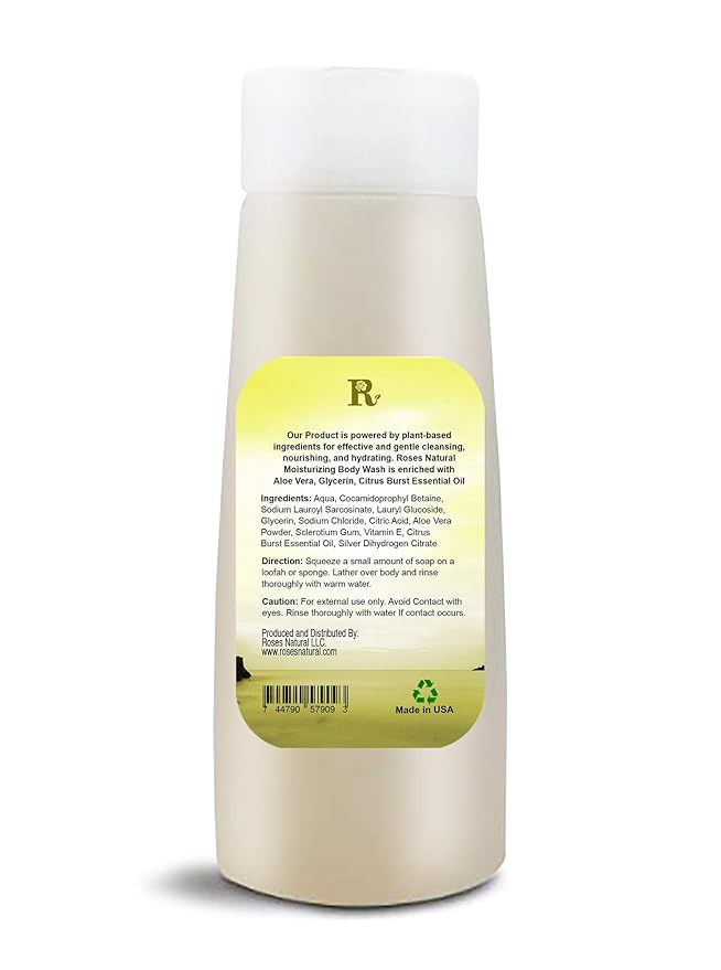 Moisturizing Natural Body Wash (CITRUS BURST)