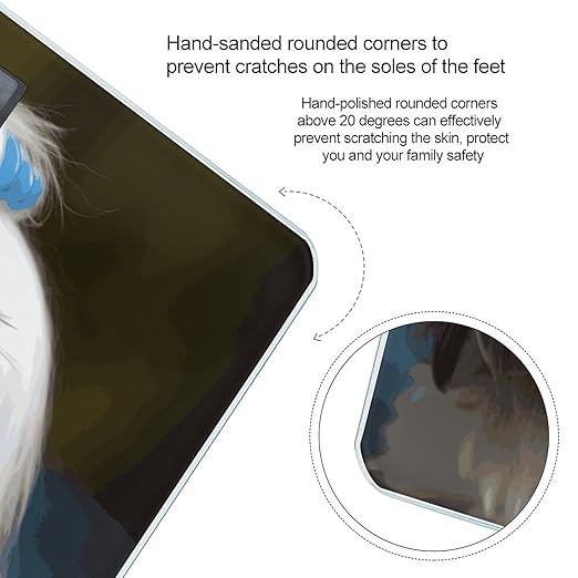 Shih Tzu Dog Bathroom Scale for Body Weight 400 Lb Weight Scale with High Precision Sensors Tempered Glass Highly Accurate Digital Weighing Machine for People