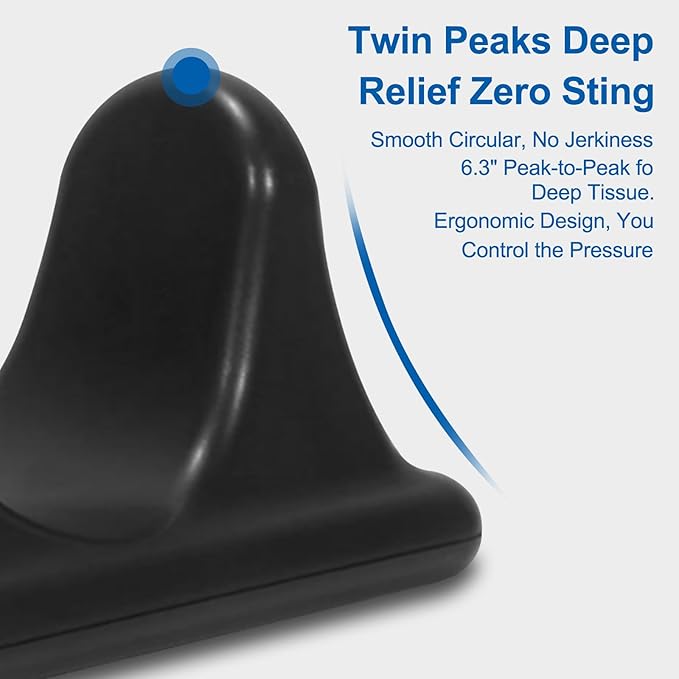 Psoas Release Tool &amp Hip Flexor Stretcher – Deep Tissue Hip Hook for Tight HIPS Back &amp Quad Relief – Muscle Recovery for Athletes Office Workers &amp Fitness Enthusiasts (Black)