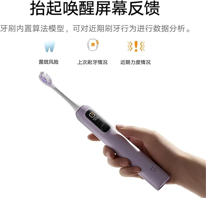 Compatible for Xiaomi MIJIA Wave Sonic Vibration Oscillation Toothbrush Pro - Replacement Toothbrush Head(Protective Heads)