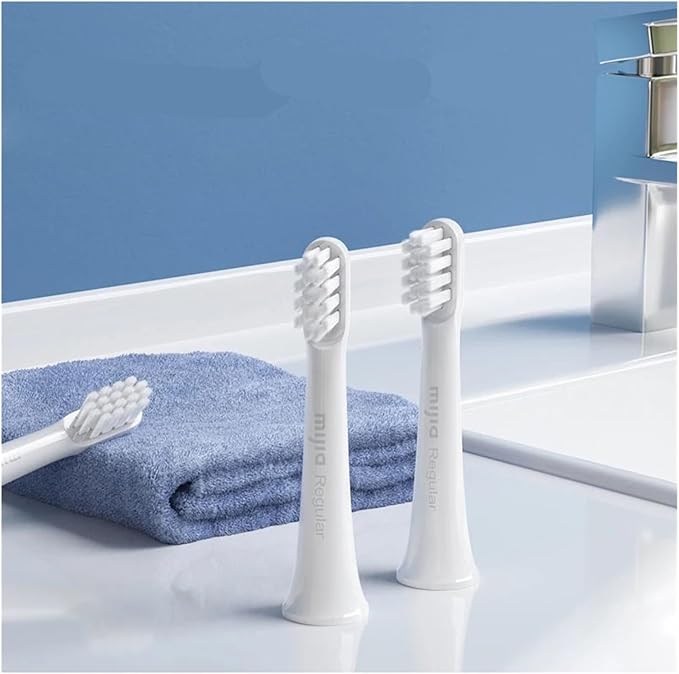 3pcsCompatible for Xiaomi MIJIA T300 T500 Toothbrush Heads Teethbrush Replacement(6pcs)