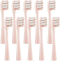 10pcs ReplacementCompatible for Usmile Y1/U1/U2 Toothbrush Heads Tooth Clean Brush Nozzles(10PinkWhiteF)
