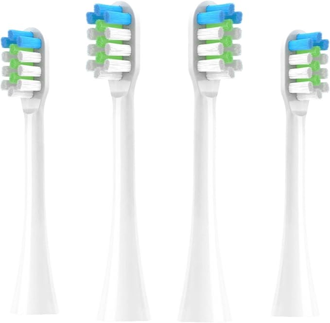 Compatible for 360 T1 Oracleen Puppy Y1 Electric Toothbrush Replacement Heads4-16pcs(8pcs Standard Clean)