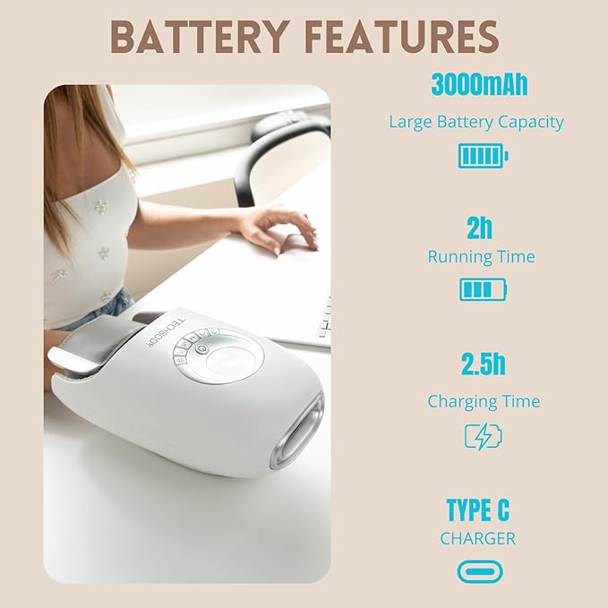 Hand Massager with Heat and Compression for Arthritis and Carpal Tunnel Finger Numbness Circulation Pain Relief from Wrist to Palm and Finger with Kneading Rollers Fan Cooling Gifts for Women Men