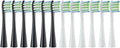 4/12 Pcs Replaceable Brush Heads Suitable Compatible for Oclean X/X PRO/ Z1/ F1/ One/Air 2 /SE Sonic Electric Toothbrush Refills(6white6black)