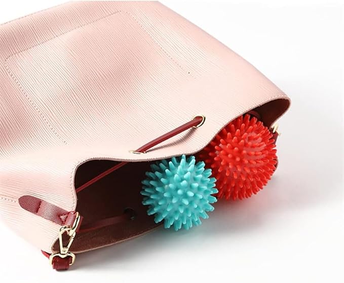 Portable Rose Red Handheld Massage Ball Deep Tissue Tool for Women Y-05